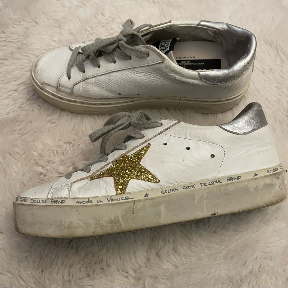 Golden Goose Platform Sneakers Size 7